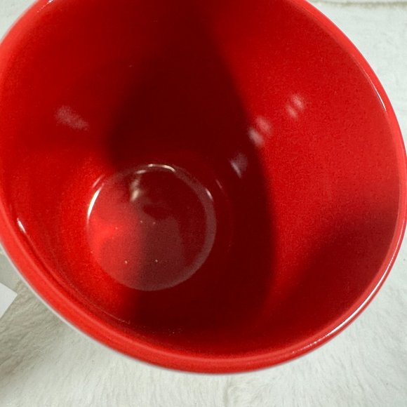 Warm & Fuzzy Christmas Wishes Penguin Embossed Coffee Tea Mug Ceramic Holiday - Picture 2 of 6